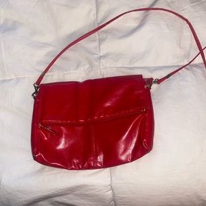 Y2K red crossbody bag